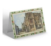 CHRISTMAS NOTELET - Vintage Northamptonshire - Winchester House School, Brackley (b)