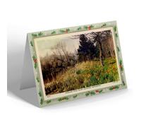 CHRISTMAS NOTELET - Vintage Northamptonshire - Woodland Walks, Billing Aquadrome (b)