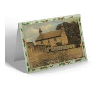 CHRISTMAS NOTELET - Vintage Northumberland - The Hermitage, Lowick (b)