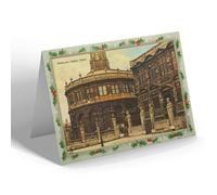 CHRISTMAS NOTELET - Vintage Oxfordshire - Sheldonian Theatre, Oxford (b)