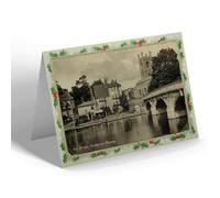 CHRISTMAS NOTELET - Vintage Oxfordshire - The Bridge, Henley-on-Thames