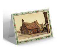 CHRISTMAS NOTELET - Vintage Scotland - Andrew Carnegie's Birthplace, Dunfermline (b)