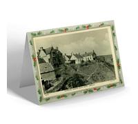 CHRISTMAS NOTELET - Vintage Scotland - Authmithie Showing Youth Hostel, Arbroath