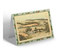 CHRISTMAS NOTELET - Vintage Scotland - Balnaguard from South West