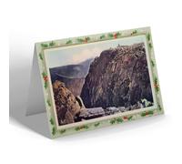 CHRISTMAS NOTELET - Vintage Scotland - Ben Nevis, the Summit, Fort William (b)