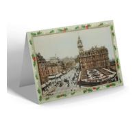 CHRISTMAS NOTELET - Vintage Scotland - Edinburgh. Princes Street looking East (b)