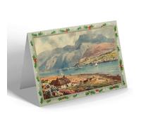 CHRISTMAS NOTELET - Vintage Scotland - Fort William & Ben Nevis