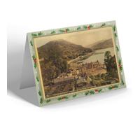 CHRISTMAS NOTELET - Vintage Scotland - From English Church Tower, Inveraray (ac)