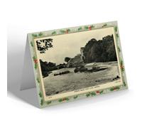 CHRISTMAS NOTELET - Vintage Scotland - Garrion Bridge, River Clyde, Larkhall
