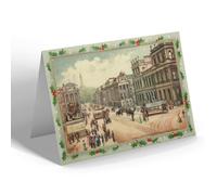 CHRISTMAS NOTELET - Vintage Scotland - General Post Office, Waterloo Place Edinburgh