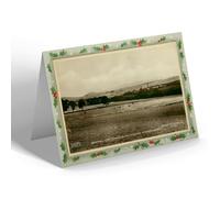 CHRISTMAS NOTELET - Vintage Scotland - General View Towards the Station, Kennethmont