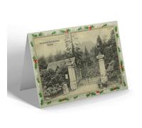 CHRISTMAS NOTELET - Vintage Scotland - Glen Masson, The Golden Gates, Benmore