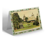 CHRISTMAS NOTELET - Vintage Scotland - H.M. Theatre Union Terrace Gardens Aberdeen b