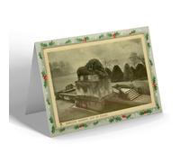 CHRISTMAS NOTELET - Vintage Scotland - Hamilton. Sleeping Lion at Palace