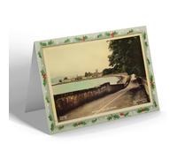 CHRISTMAS NOTELET - Vintage Scotland - Inveraray from Aray Bridge (b)