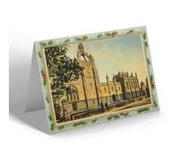 CHRISTMAS NOTELET - Vintage Scotland - King's College, Aberdeen (fc)