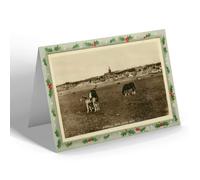 CHRISTMAS NOTELET - Vintage Scotland - Kirkwall from South West