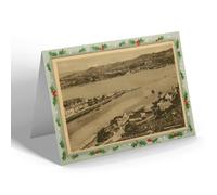 CHRISTMAS NOTELET - Vintage Scotland - Kyleakin Pier and the Kyle of Lochalsh
