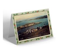 CHRISTMAS NOTELET - Vintage Scotland - Kyleakin Pier, the Doorstep of Skye (ac)