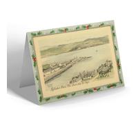 CHRISTMAS NOTELET - Vintage Scotland - Kyleakin Pier, the Doorstep to Skye (c)