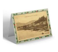 CHRISTMAS NOTELET - Vintage Scotland - Lamlash Bay from the Old Pier, Isle of Arran