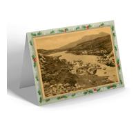 CHRISTMAS NOTELET - Vintage Scotland - Loch Scelter, North Uist