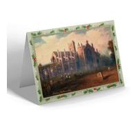 CHRISTMAS NOTELET - Vintage Scotland - Melrose. The Monastery