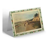CHRISTMAS NOTELET - Vintage Scotland - Millport. The Promenade (b)