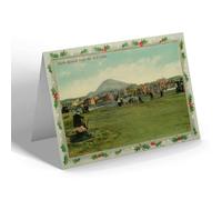 CHRISTMAS NOTELET - Vintage Scotland - North Berwick from the Golf Links