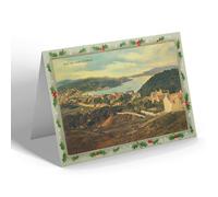 CHRISTMAS NOTELET - Vintage Scotland - Oban and Sound of Kerrera (b)