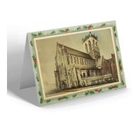 CHRISTMAS NOTELET - Vintage Scotland - Paisley Abbey from South West (b)