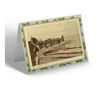 CHRISTMAS NOTELET - Vintage Scotland - St. Andrews Castle (a)