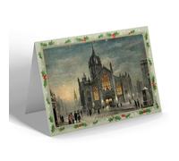 CHRISTMAS NOTELET - Vintage Scotland - St. Giles Cathedral, Edinburgh (f)