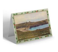 CHRISTMAS NOTELET - Vintage Scotland - St. Ninian's Church, Isle of Whithorn (b)
