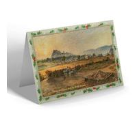 CHRISTMAS NOTELET - Vintage Scotland - Stirling Castle from the Bore Stone