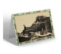 CHRISTMAS NOTELET - Vintage Scotland - Stirling Castle from the Ladies' Rock