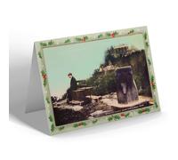 CHRISTMAS NOTELET - Vintage Scotland - Stirling Castle from the Ladies' Rock (b)