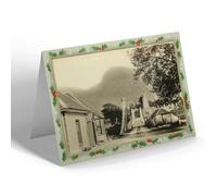 CHRISTMAS NOTELET - Vintage Scotland - Suspension Bridge and Ben Nevis, Fort William