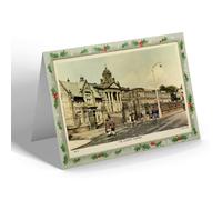 CHRISTMAS NOTELET - Vintage Scotland - The Academy, Dumfries (ac)