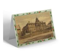 CHRISTMAS NOTELET - Vintage Scotland - The Academy, Dumfries (bc)