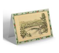 CHRISTMAS NOTELET - Vintage Scotland - The Bridges, Grantown-on-Spey