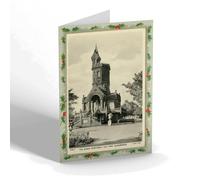 CHRISTMAS NOTELET - Vintage Scotland - The Burns Monument, Kay Park, Kilmarnock