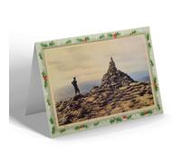 CHRISTMAS NOTELET - Vintage Scotland - The Cairn of Cairngorm, Aviemore (b)