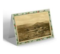 CHRISTMAS NOTELET - Vintage Scotland - The Cairngorms from Barrie's Grave
