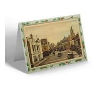 CHRISTMAS NOTELET - Vintage Scotland - The Cross, George Street, Stranraer (bc)