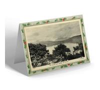 CHRISTMAS NOTELET - Vintage Scotland - The Cuillins from Portree, Isle of Skye