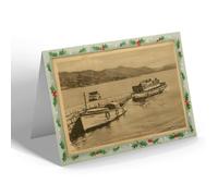 CHRISTMAS NOTELET - Vintage Scotland - The Ferry, Kyleakin, Skye (Showing Mainland)