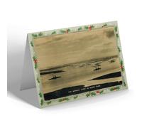 CHRISTMAS NOTELET - Vintage Scotland - The German Fleet in Scapa Flow