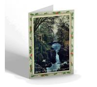 CHRISTMAS NOTELET - Vintage Scotland - The Hermitage, Dunkeld (b)