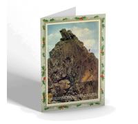CHRISTMAS NOTELET - Vintage Scotland - The Inaccessible Pinnacle, Cuillins, Skye b